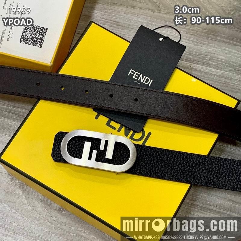 Replica Fendi belt 30mmX90-115cm 8L19
