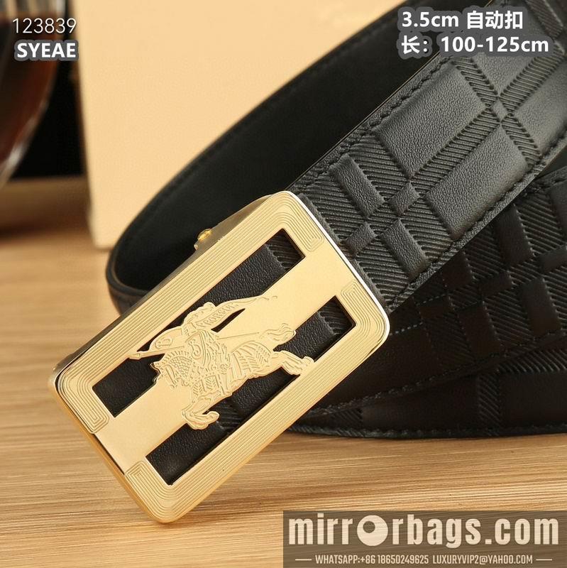 Replica Burberry belt 35mmX100-125cm 8L78