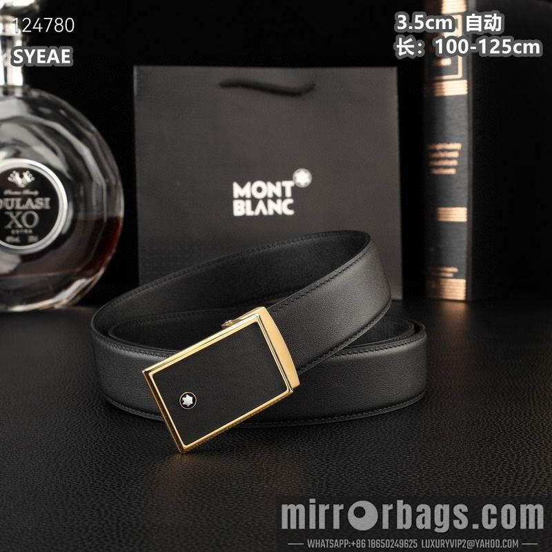 Replica Montlanc belt 35mmX100-125cm 8L34