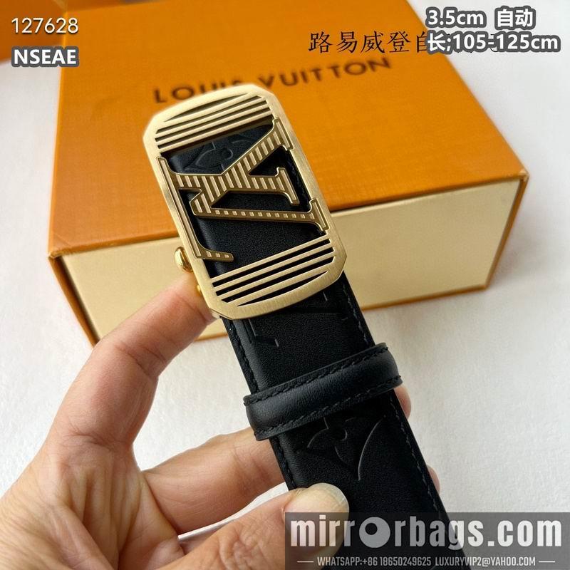 Replica LV belt 35mmX105-125cm 8L73