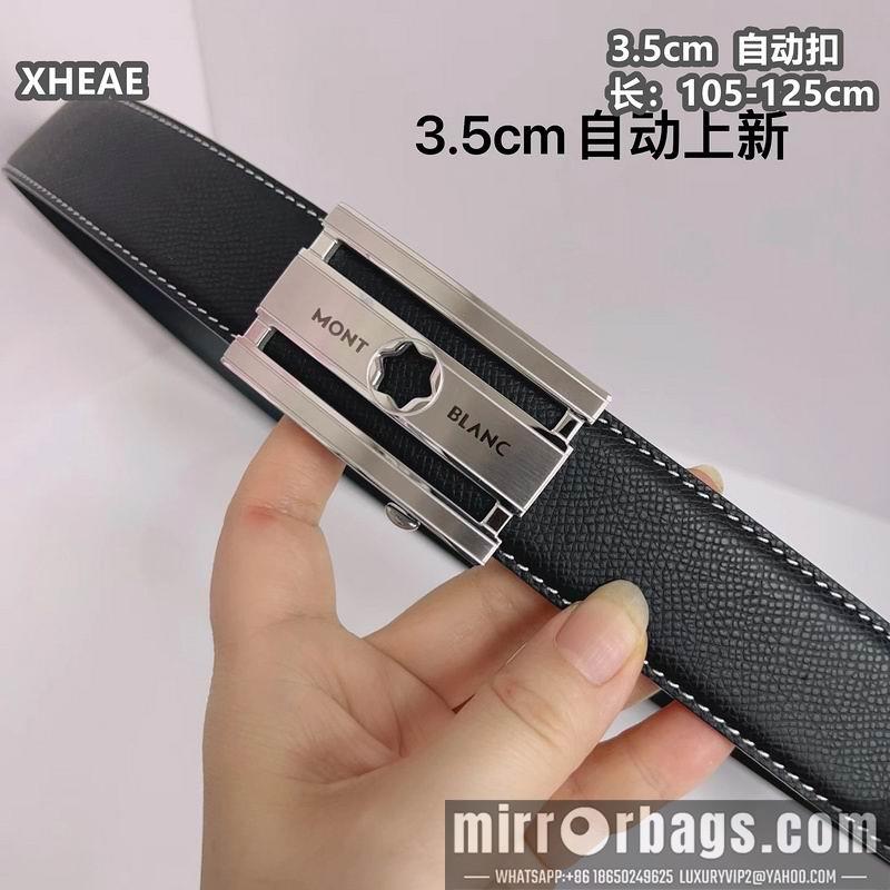 Replica Montlanc belt 35mmX100-125cm 8L84