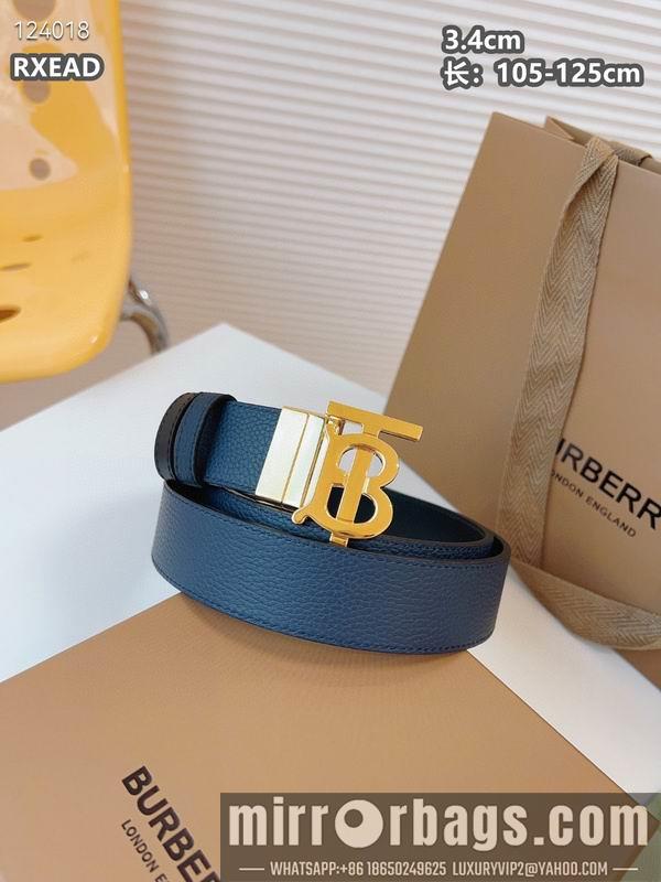 Replica Burberry belt 34mmX105-125cm 8L07