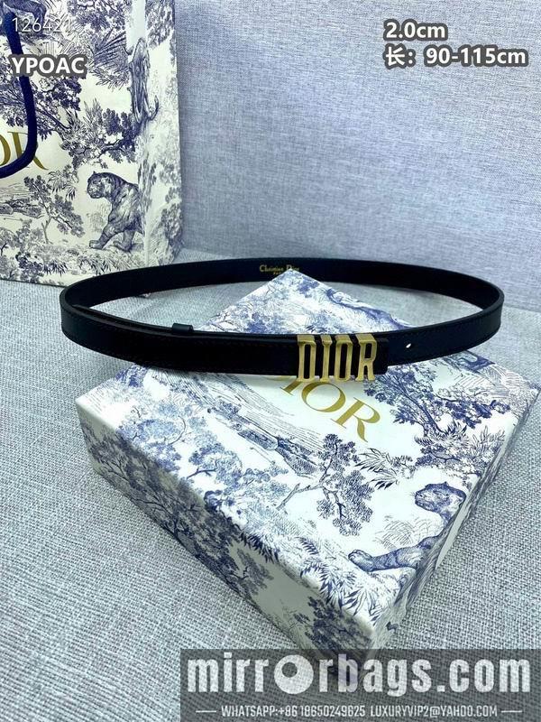 Replica Dior belt 20mmX90-115cm 8L02