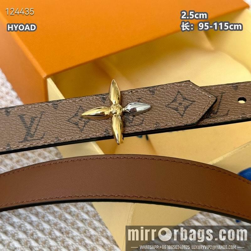 Replica LV belt 25mmX95-115cm 8L14