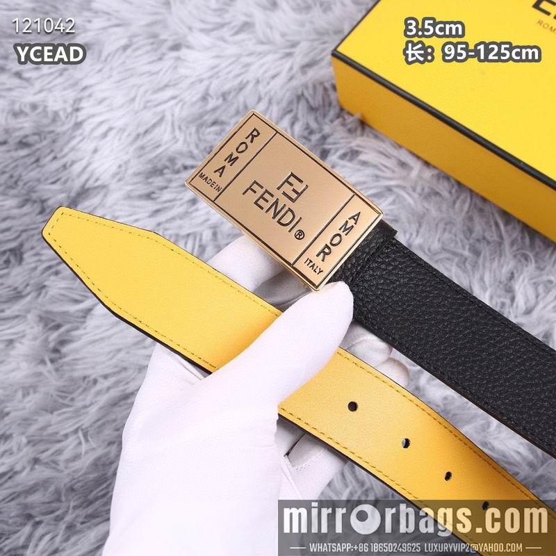 Replica Fendi belt 35mmX95-125cm  8L35