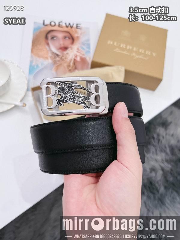 Replica Burberry belt 35mmX100-125cm 8L86