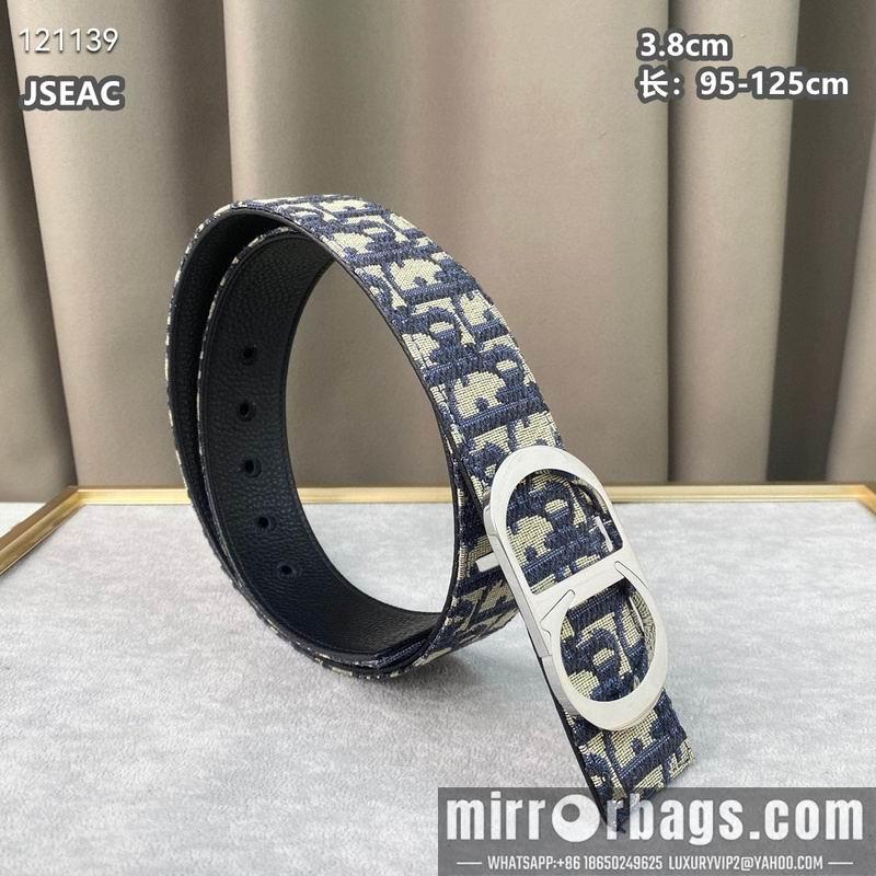 Replica Dior belt 38mmX95-125cm 8L03