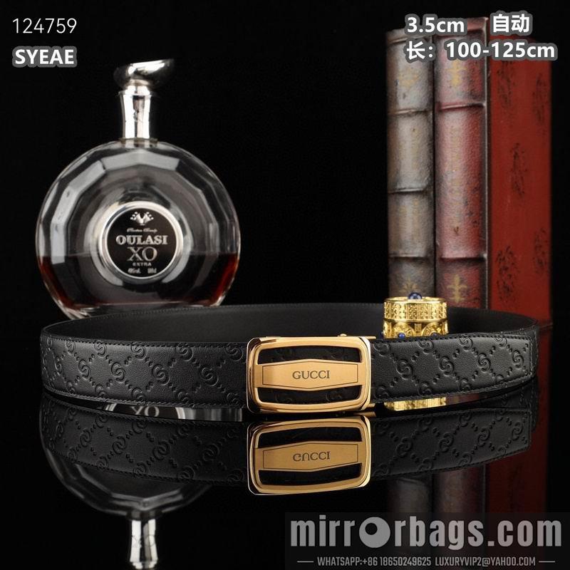 Replica Gucci belt 35mmX100-125cm 8L19
