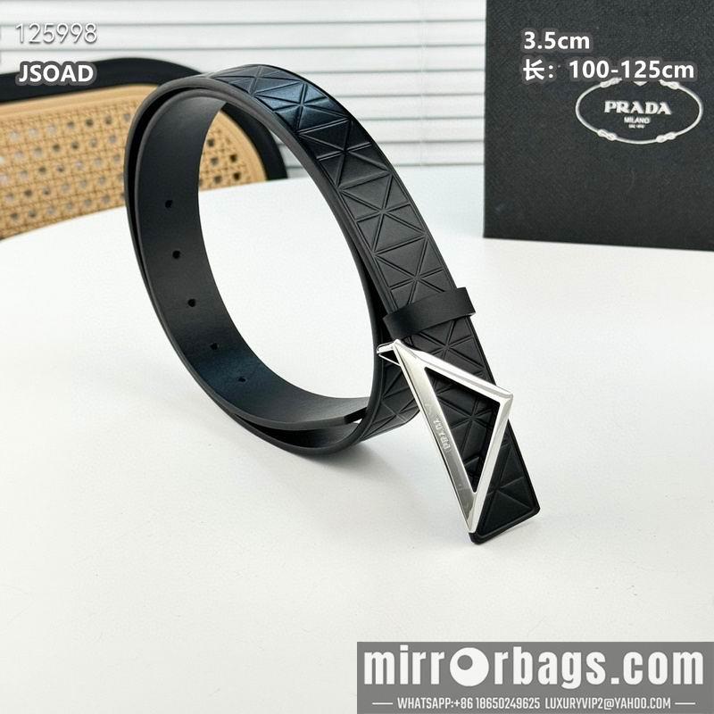 Replica Prada belt 35mmX100-125cm 8L38