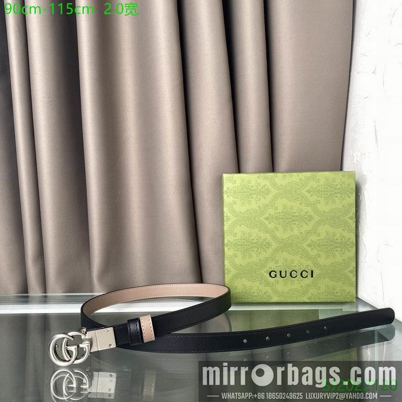 Replica Gucci Belt 20mmX90-115cm 7D01