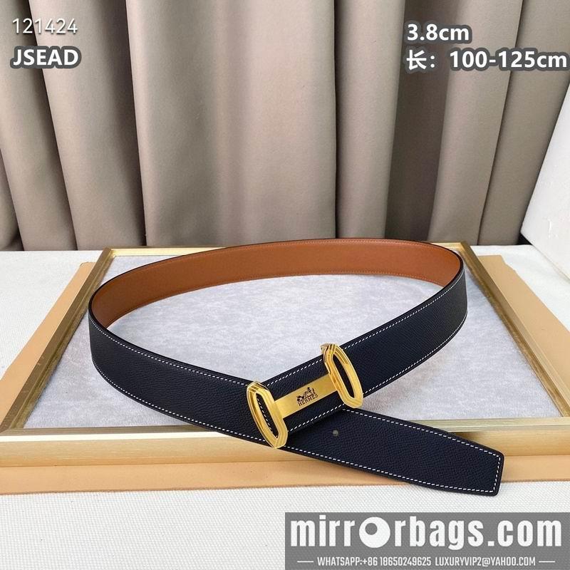 Replica Hermes belt 38mmX100-125cm 8L31