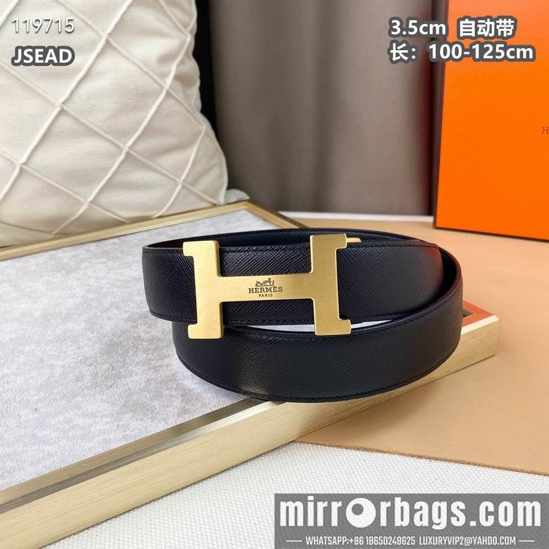 Replica Hermes belt 自动带35mmX100-125cm 8L040802