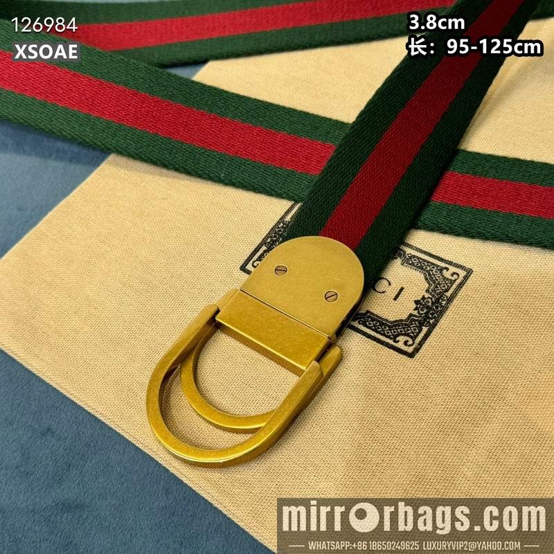 Replica Gucci belt 38mmX95-125cm 8L49
