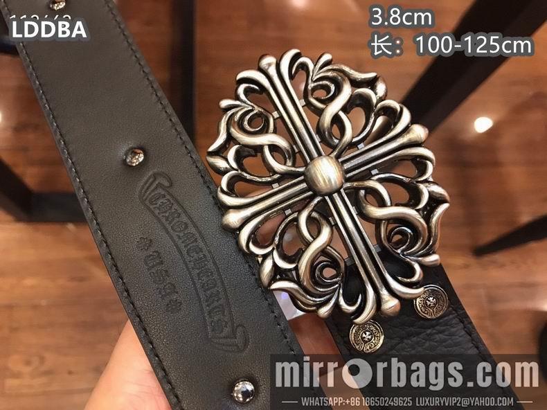 Replica Chrome Hearts belt 38mmX100-125cm 8L05