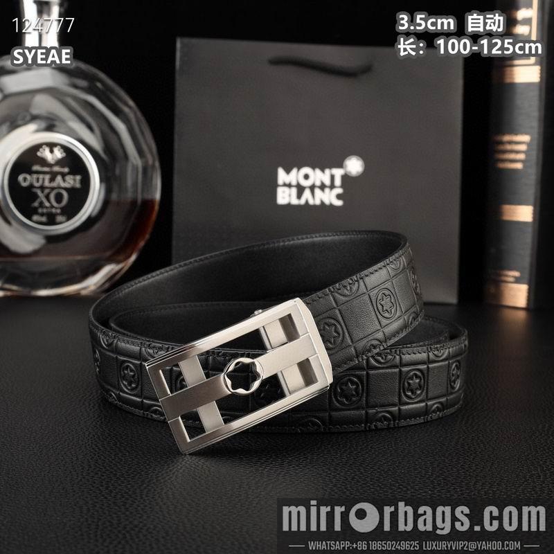 Replica Montlanc belt 35mmX100-125cm 8L37