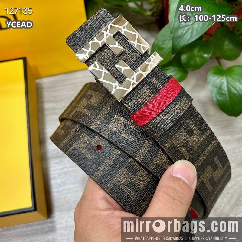 Replica Fendi belt 40mmX100-125cm 8L134