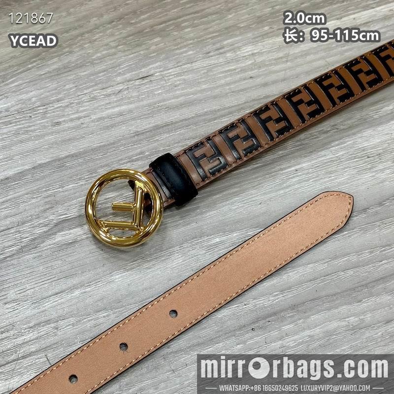 Replica Fendi belt 20mmX95-115cm 8L20