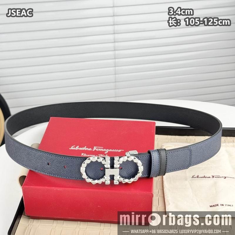 Replica Ferragamo belt 34mmX105-125cm 8L18