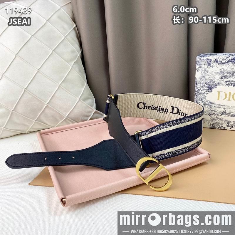 Replica Dior belt 60mmX90-115cm 8L040801