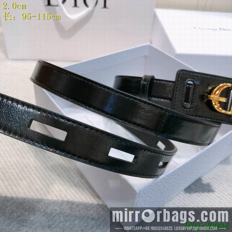 Replica Dior Belt 20mmX95-115cm 8L16