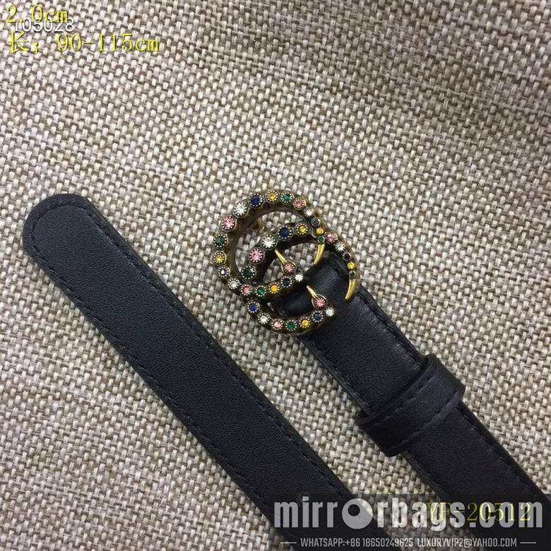 Replica Gucci Belt 20mm 90-115cm 8L06