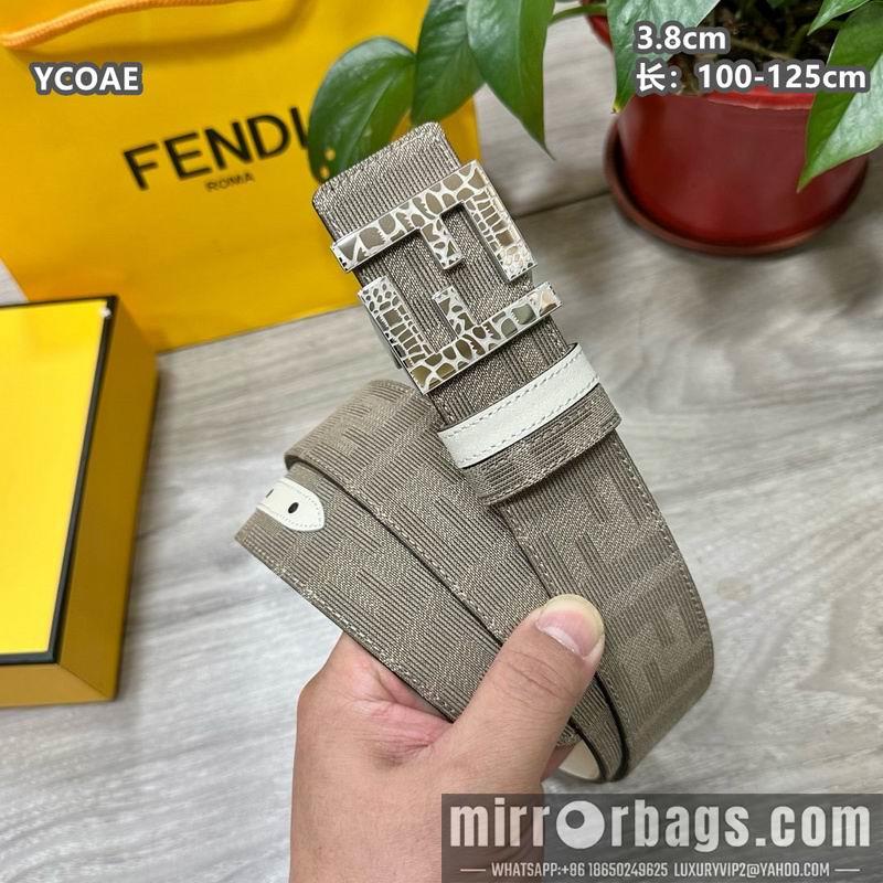 Replica Fendi belt 38mmX100-125cm 8L31