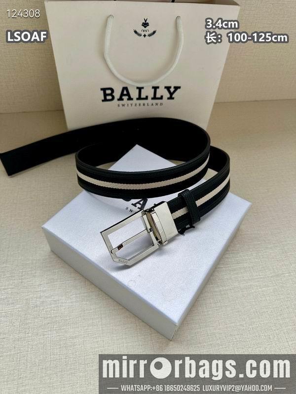 Replica Bally belt 34mmX100-125cm 8L08