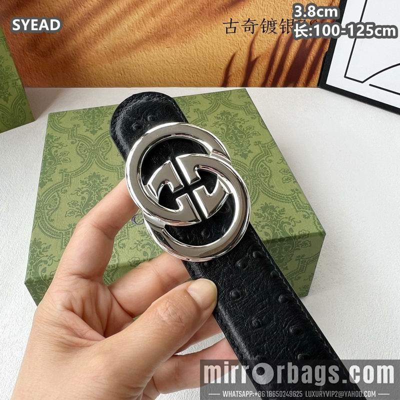 Replica Gucci belt 38mmX100-125cm 8L52