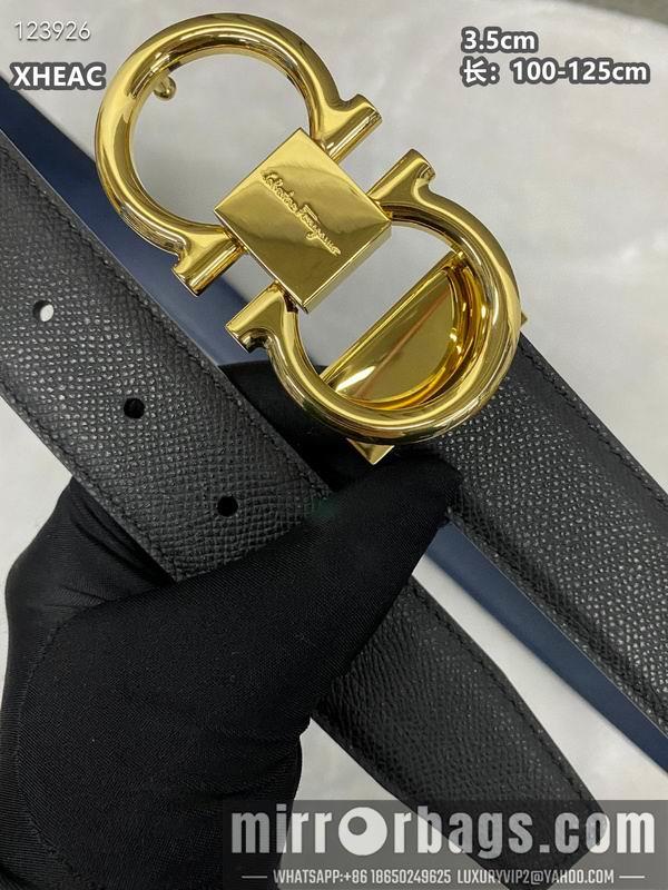 Replica Ferragamo belt 35mmX100-125cm 8L44