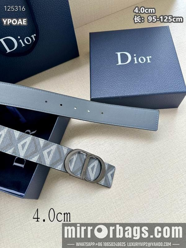 Replica Dior belt 40mmX95-125cm 8L04