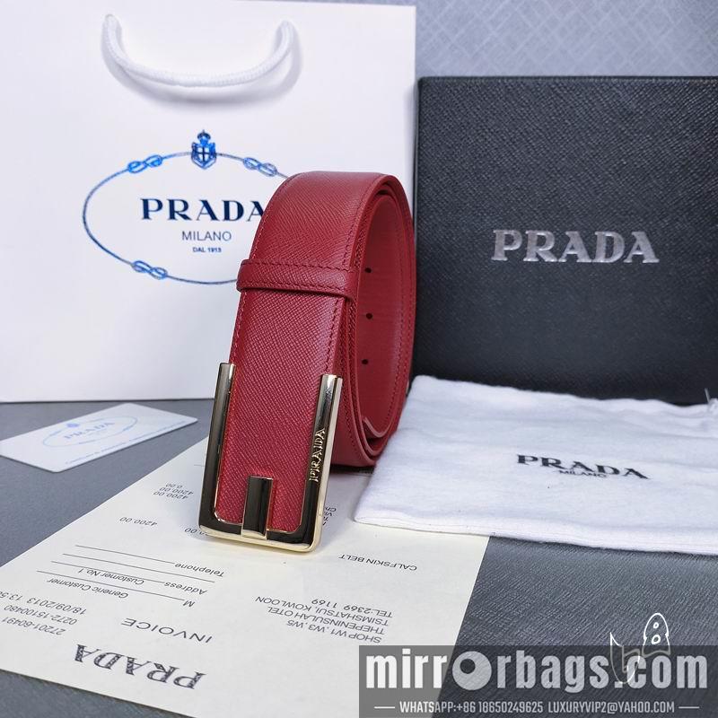 Replica Prada Belt 38mmX80-125cm lb071801
