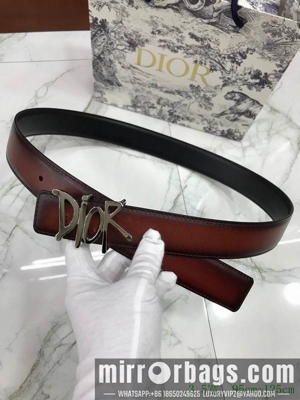 Replica Dior Belt 34mmX95-125cm 7D17