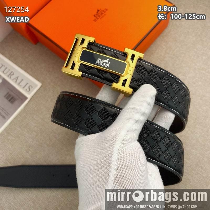 Replica Hermes belt 38mmX100-125cm 8L59