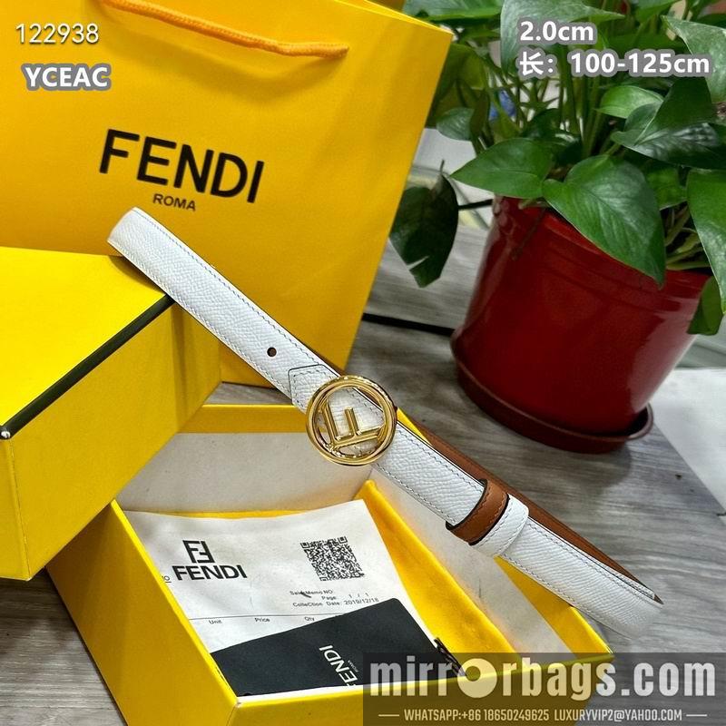Replica Fendi belt 20mmX100-125cm 8L22