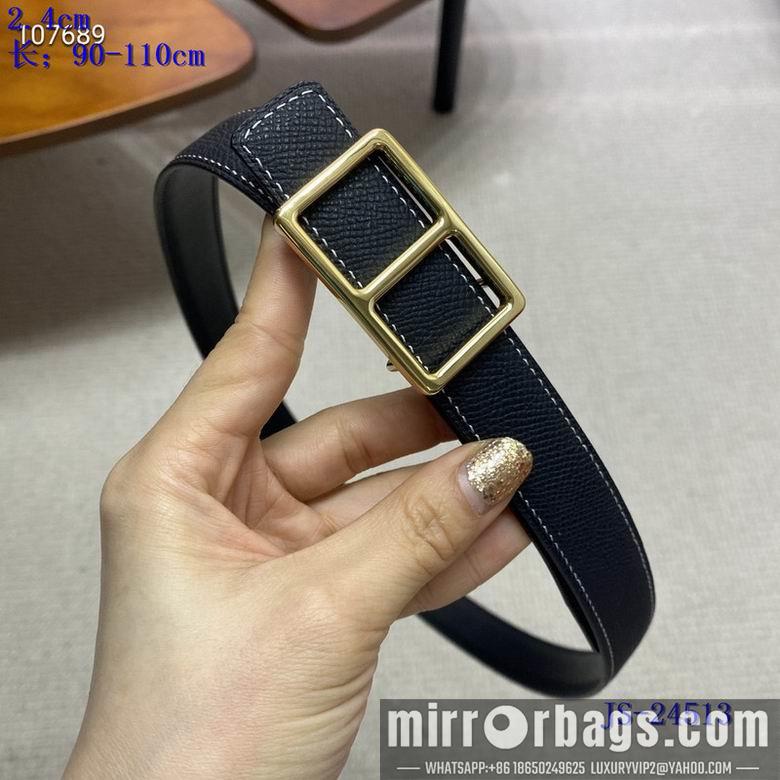 Replica Hermes Belt 24mmX90-110cm 8L04
