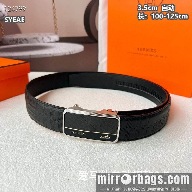 Replica Hermes belt 35mmX100-125cm 8L12
