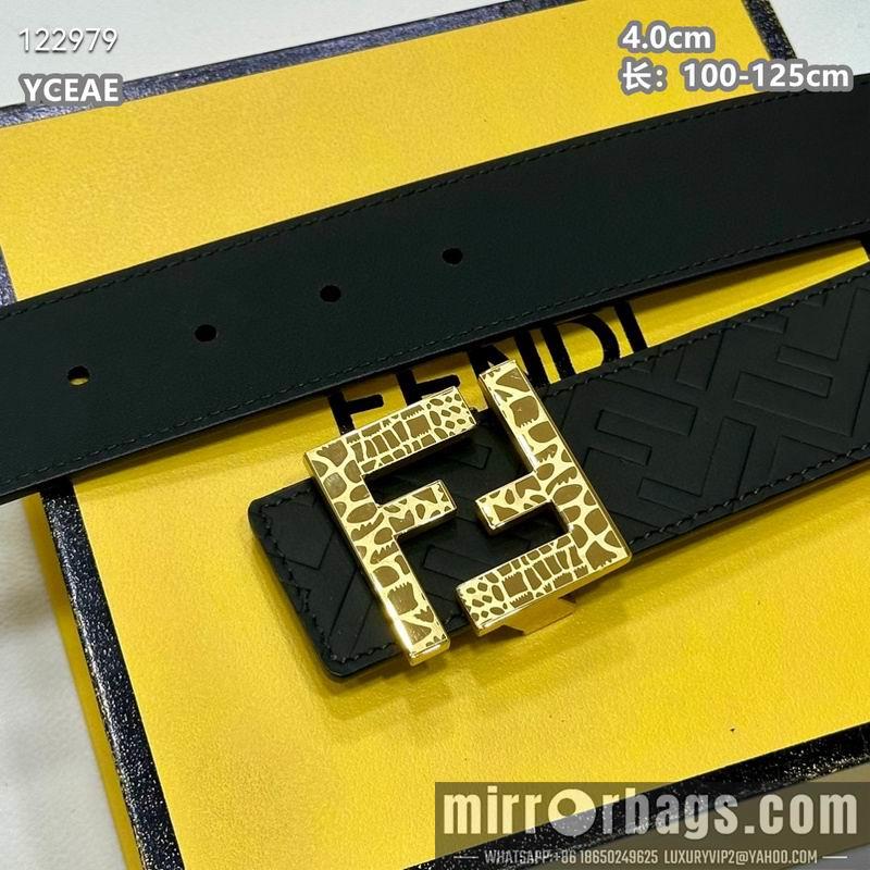 Replica Fendi belt 40mmX100-125cm  8L79
