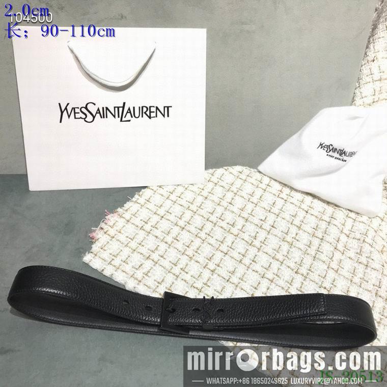 Replica YSL Belt 20mmX90-110cm 8L02