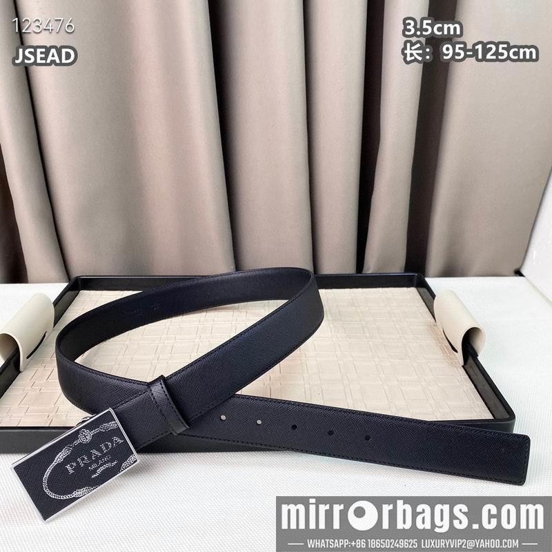 Replica Prada belt 35mmX95-125cm 8L33