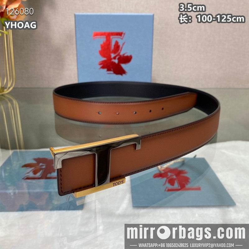 Replica Tod's belt 35mmX100-125cm 8L06