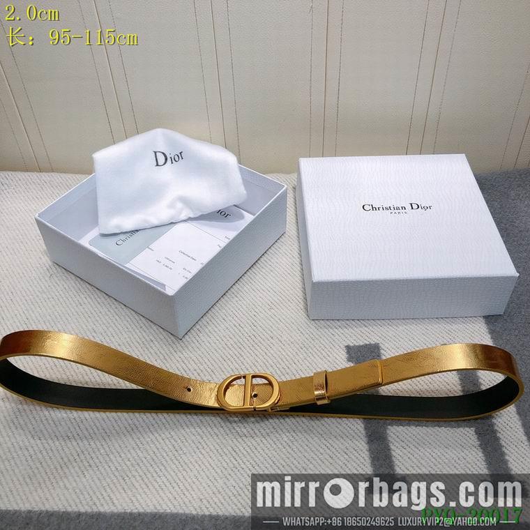 Replica Dior Belt 20mmX95-115cm 8L14