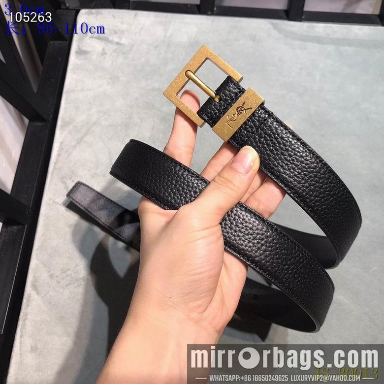 Replica YSL Belt 30mmX95-110cm 8L04