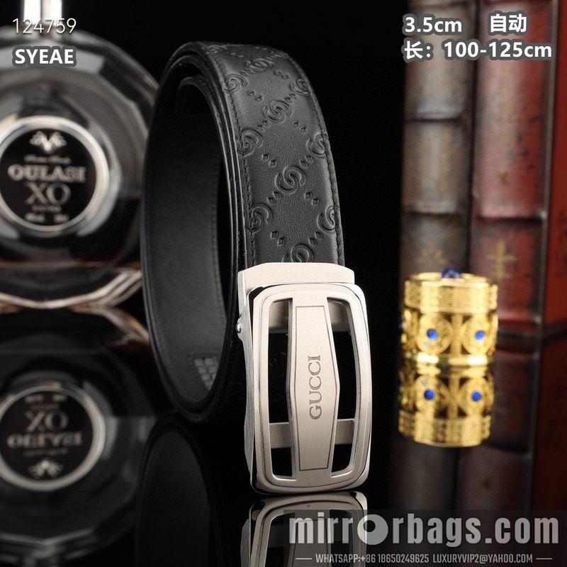 Replica Gucci belt 35mmX100-125cm 8L19