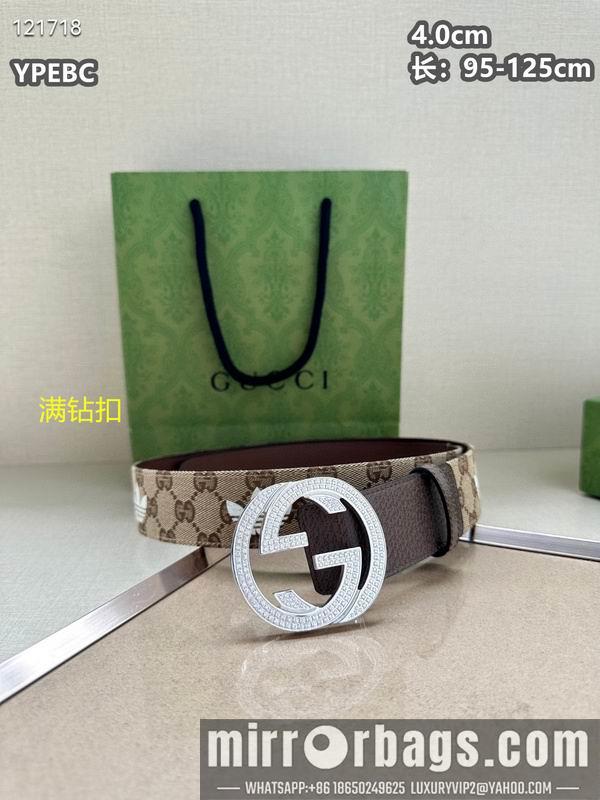 Replica Gucci belt 40mmX95-125cm 8L116