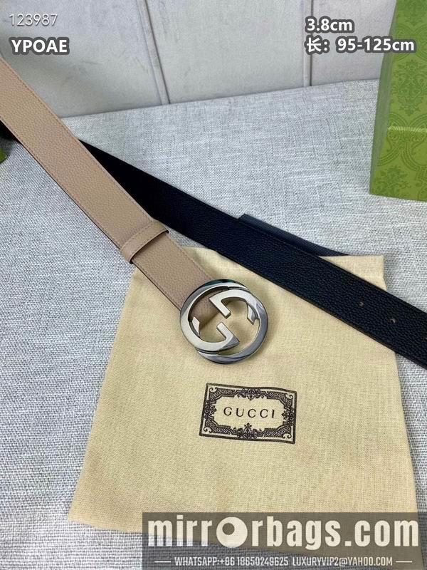 Replica Gucci belt 38mmX95-125cm 8L10