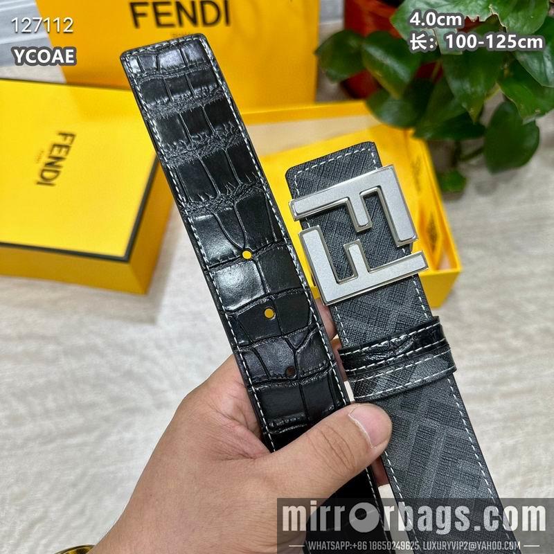 Replica Fendi belt 40mmX100-125cm 8L136