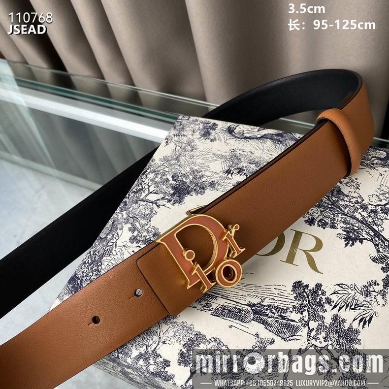 Replica Dior Belt 35mm 95-125cm 8L06