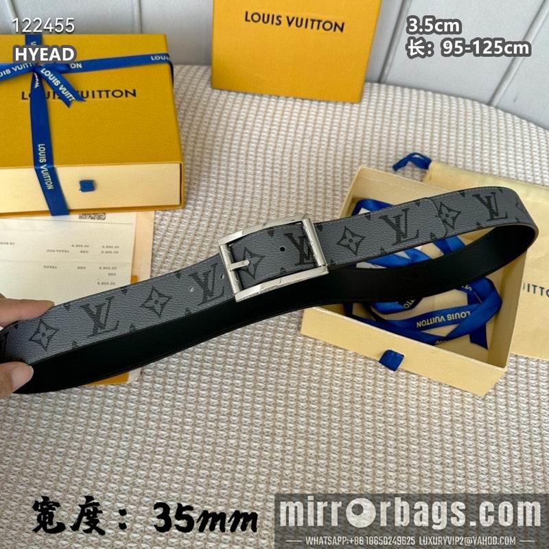 Replica LV belt 35mmX95-125cm 8L32