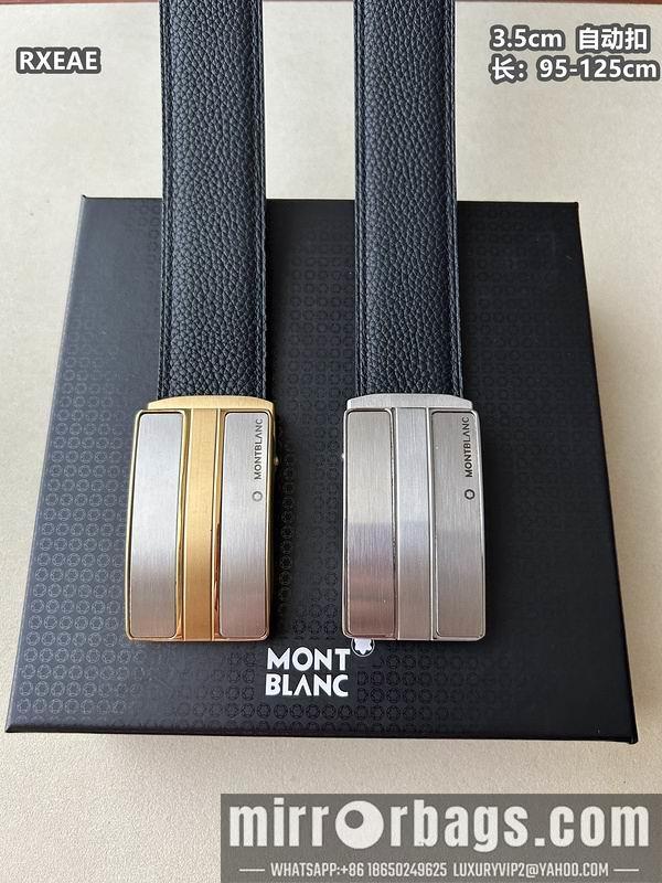 Replica Montlanc belt 35mmX100-125cm 8L78