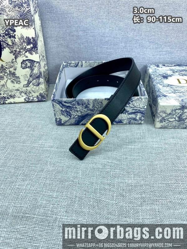 Replica Dior belt 30mmX90-115cm 8L111002